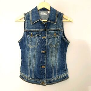 Fox Denim XSmal Women's Blue Jean Vest